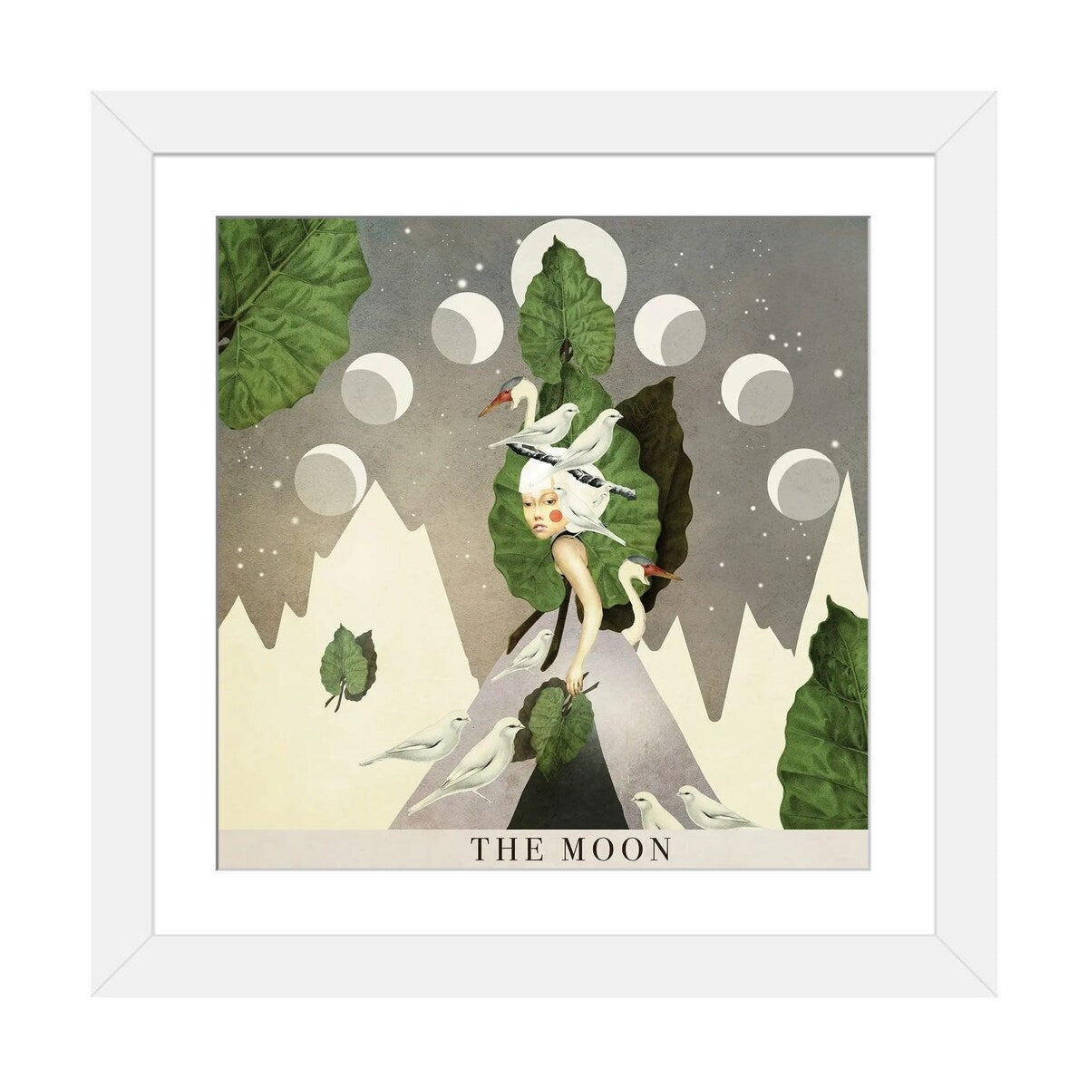 iCanvas "The Moon" by Nika Novich