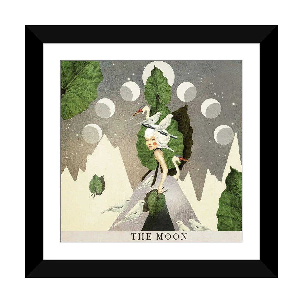 iCanvas "The Moon" by Nika Novich