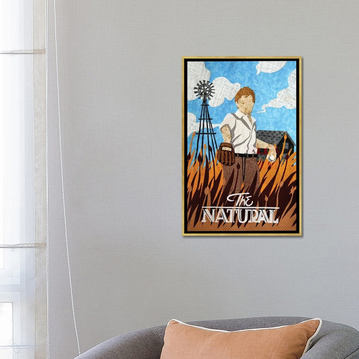 iCanvas "The Natural" by Pop Fabric Posters by Ali Scher Framed