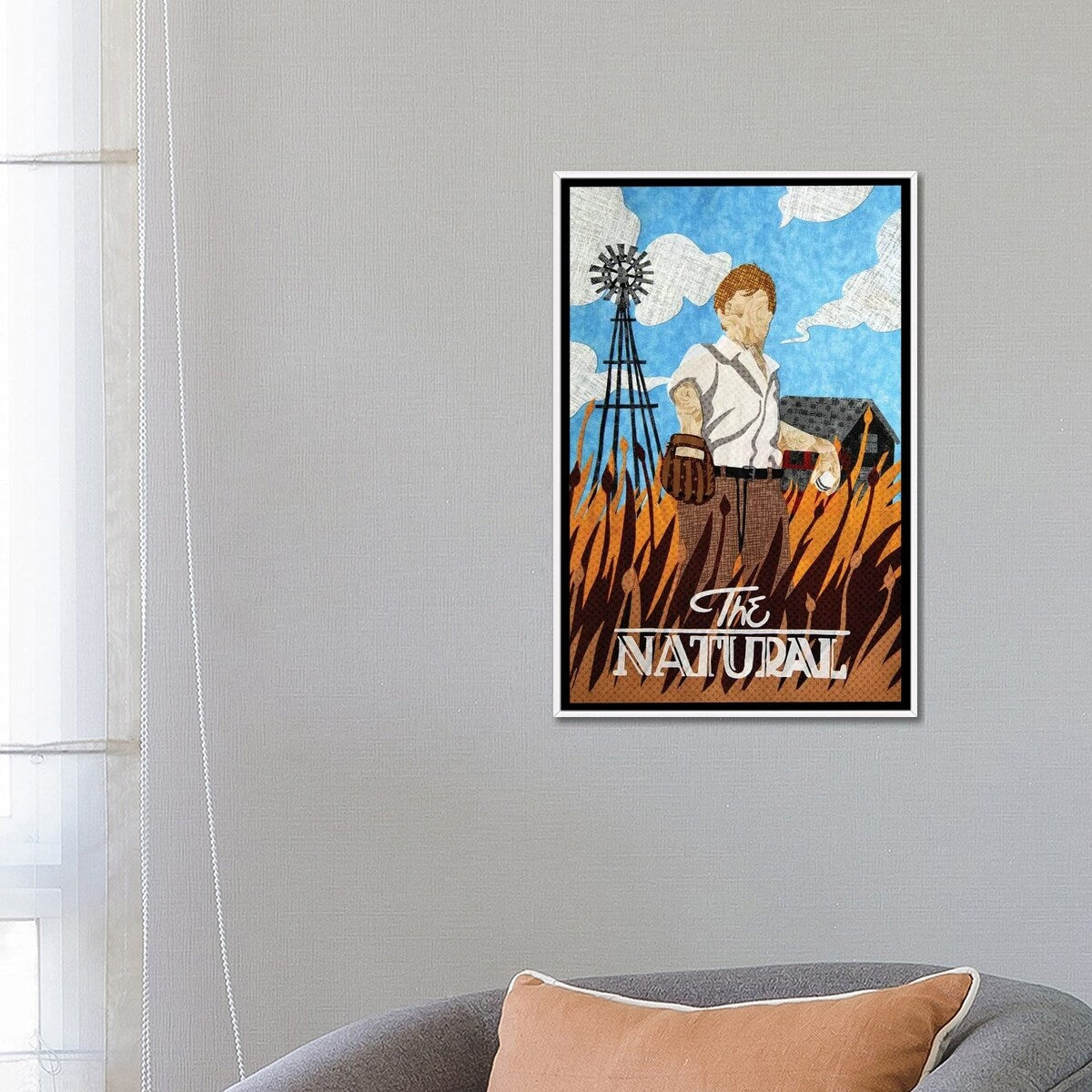 iCanvas "The Natural" by Pop Fabric Posters by Ali Scher Framed