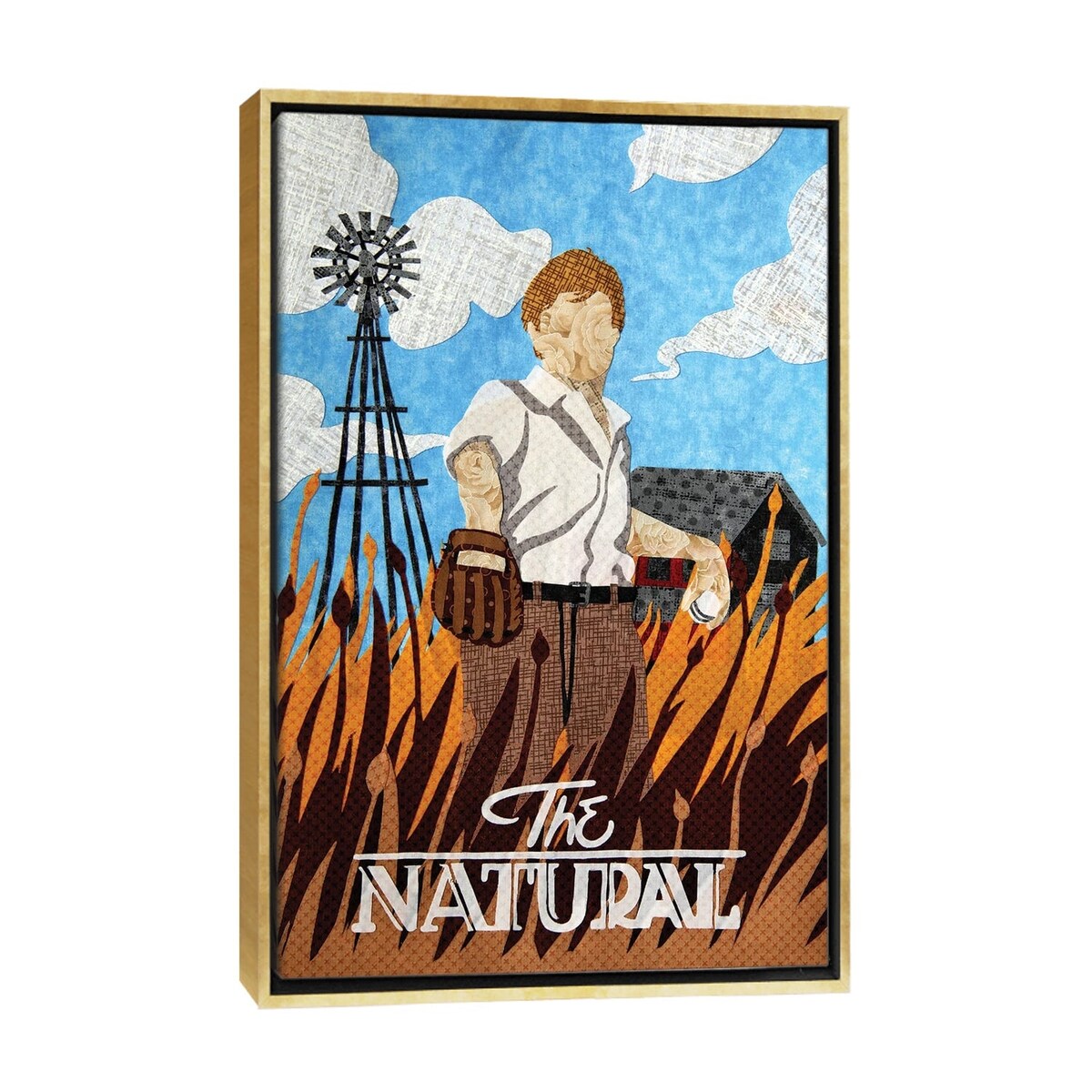 iCanvas "The Natural" by Pop Fabric Posters by Ali Scher Framed