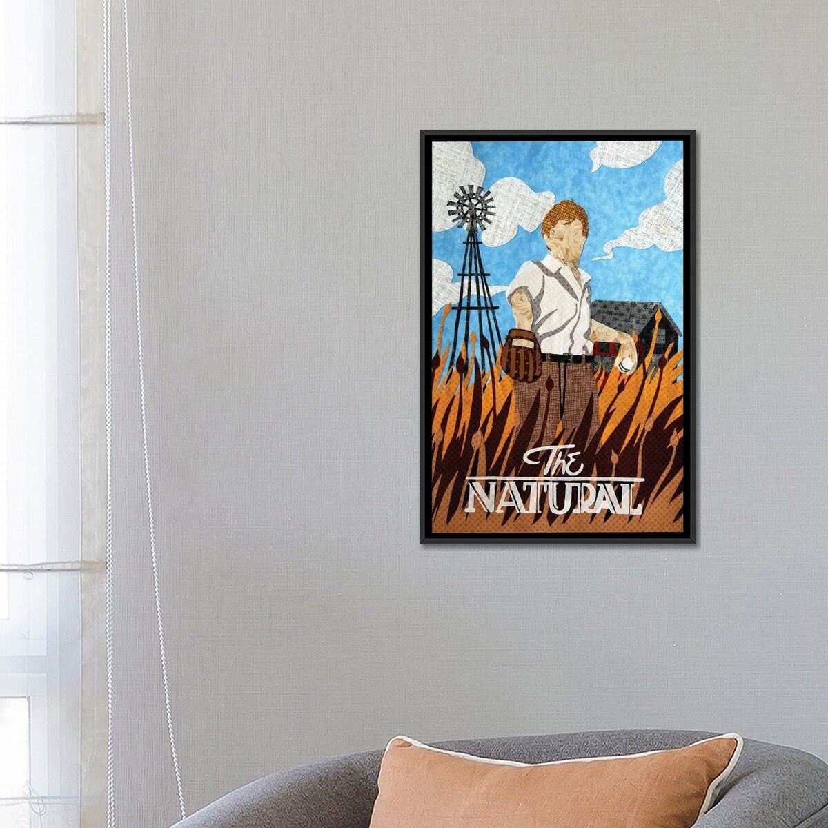 iCanvas "The Natural" by Pop Fabric Posters by Ali Scher Framed