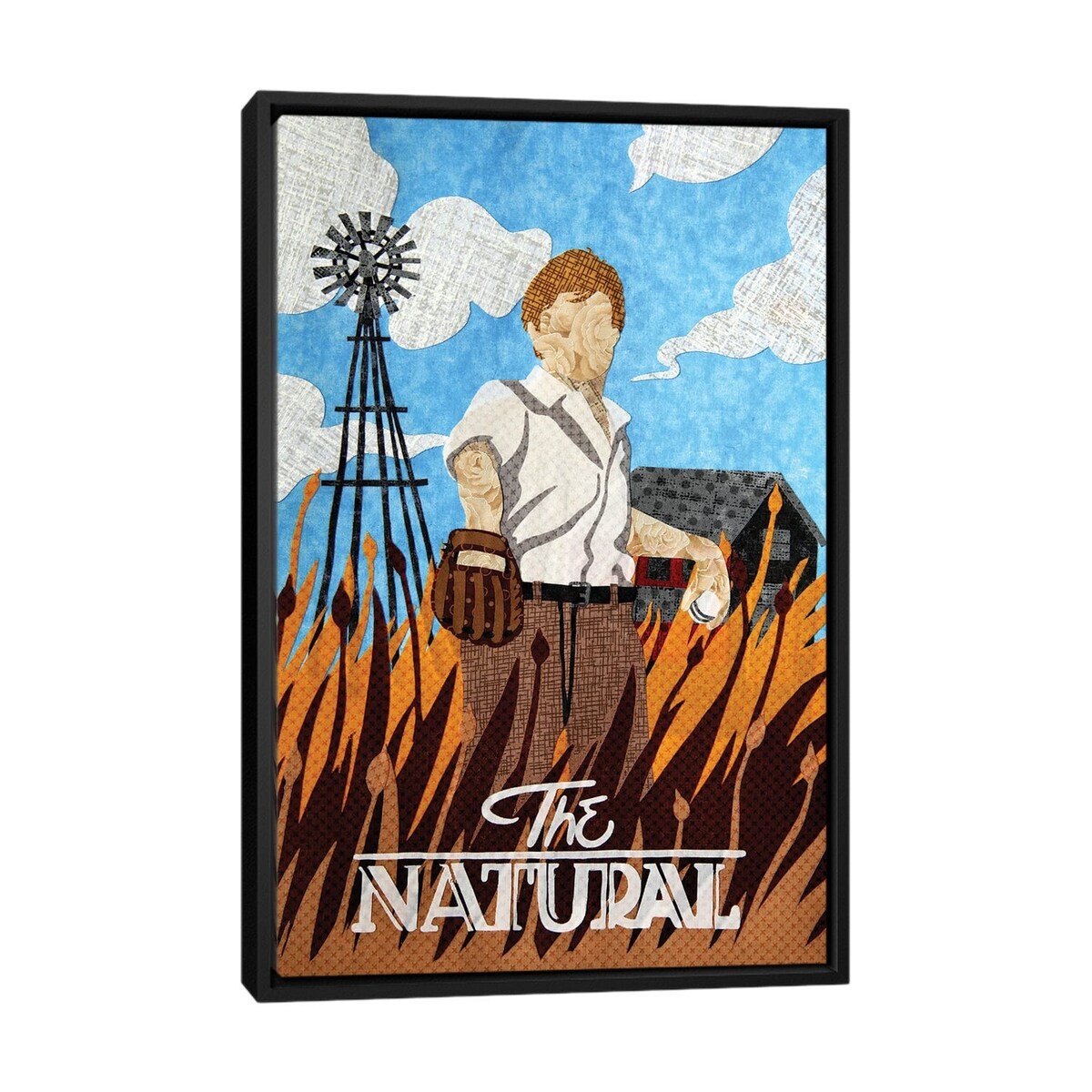 iCanvas "The Natural" by Pop Fabric Posters by Ali Scher Framed