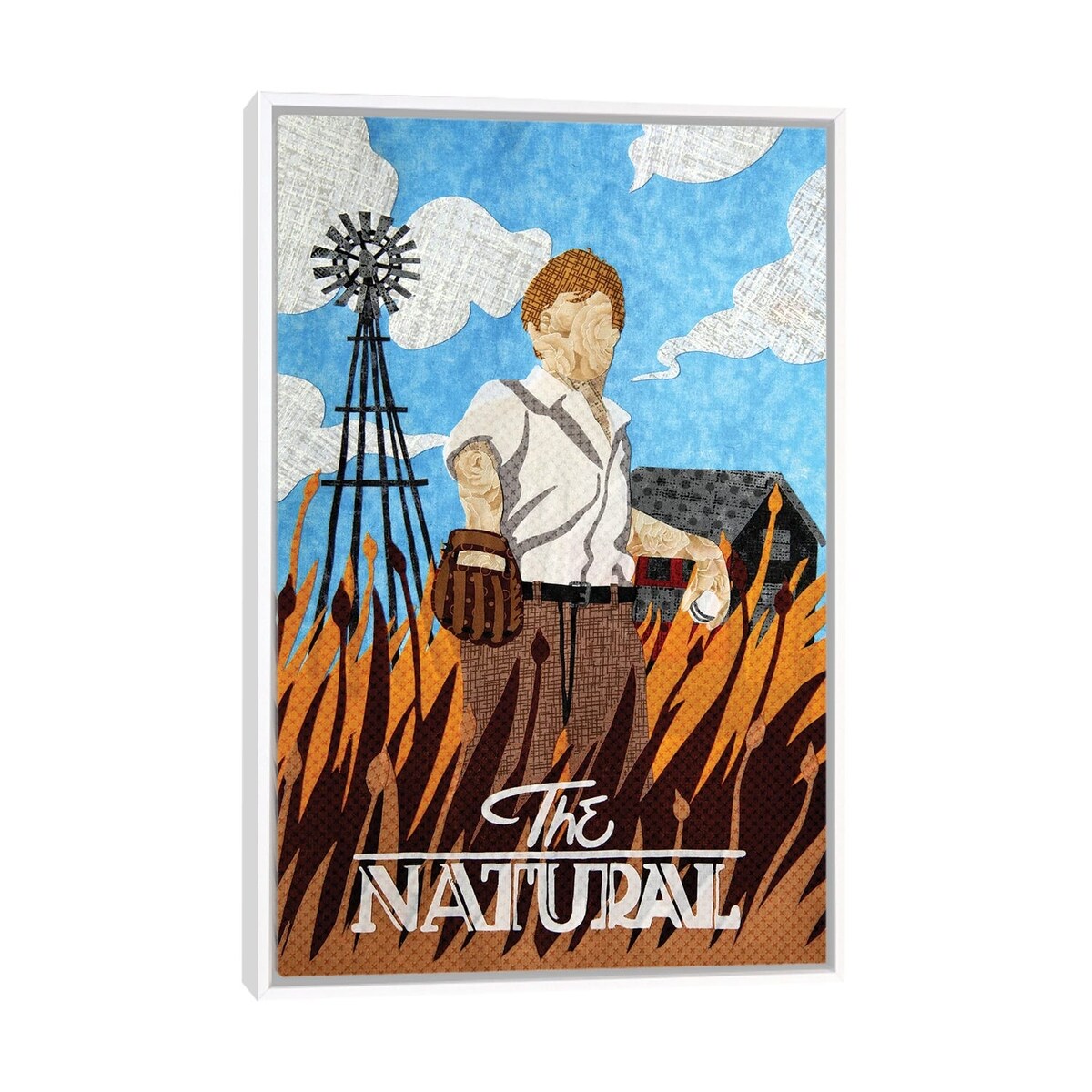 iCanvas "The Natural" by Pop Fabric Posters by Ali Scher Framed