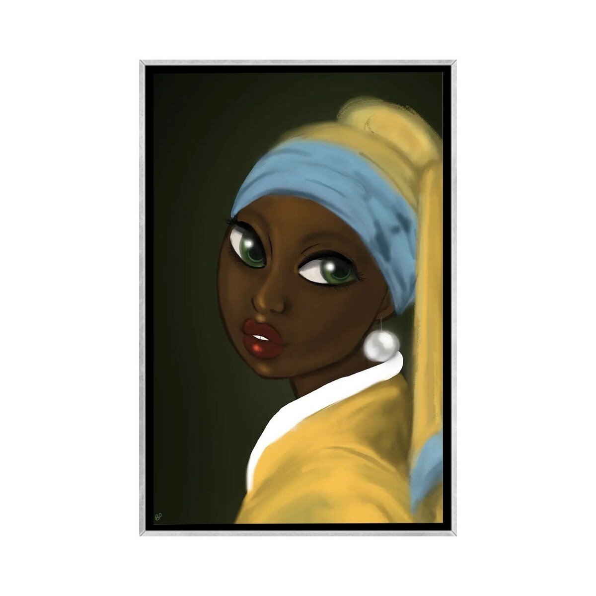 iCanvas "The Pearl" by Bri Pippens Framed