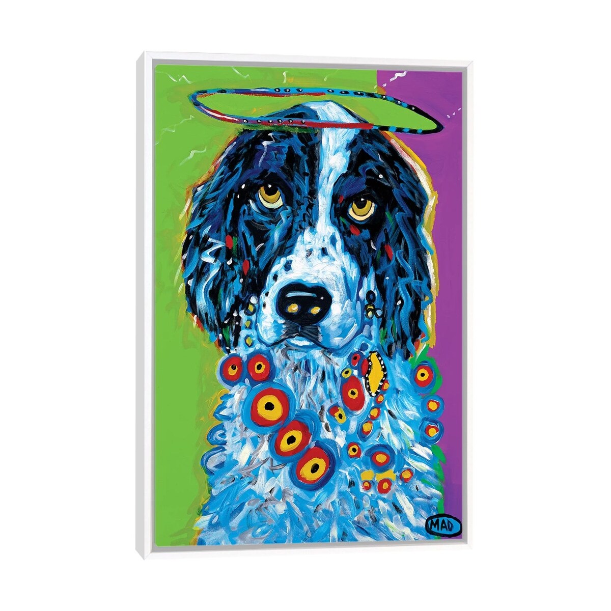 iCanvas "The Saint" by MADdog Art Gallery Framed