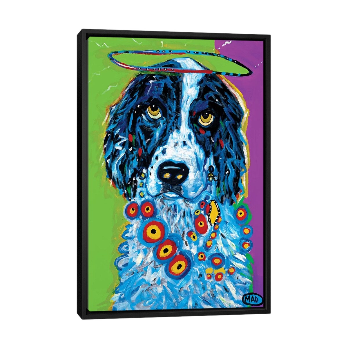 iCanvas "The Saint" by MADdog Art Gallery Framed