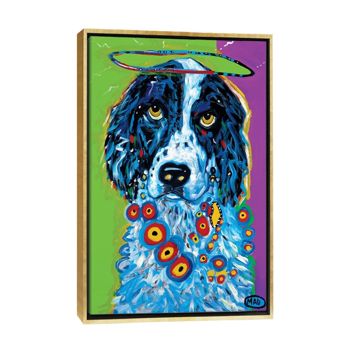 iCanvas "The Saint" by MADdog Art Gallery Framed