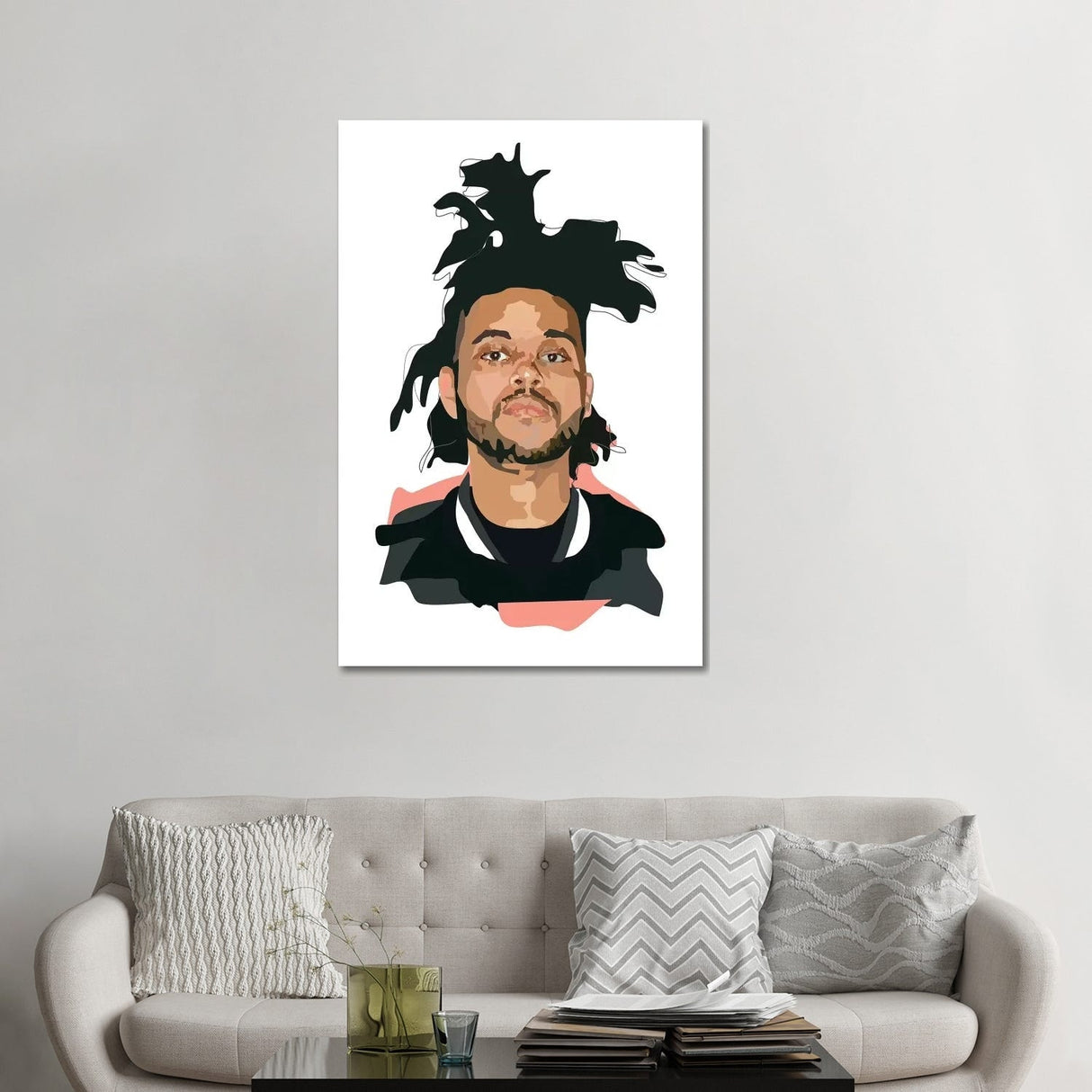 iCanvas "The Weeknd" by Anna Mckay Canvas Print