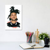 iCanvas "The Weeknd" by Anna Mckay Canvas Print