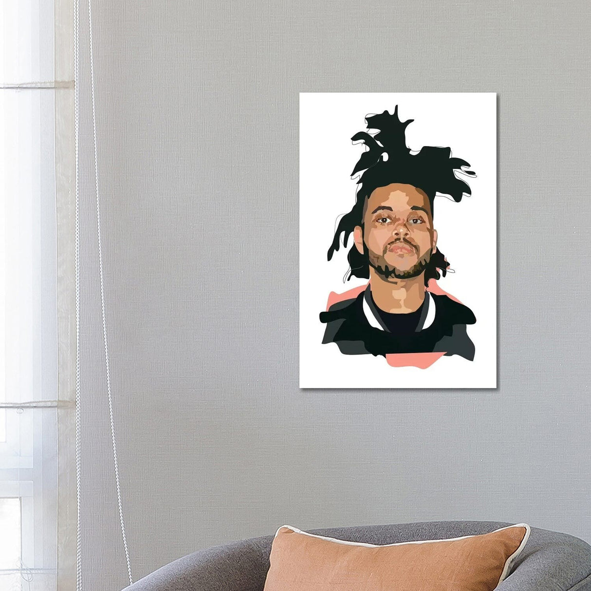 iCanvas "The Weeknd" by Anna Mckay Canvas Print
