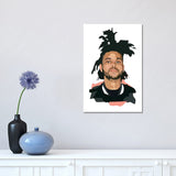 iCanvas "The Weeknd" by Anna Mckay Canvas Print