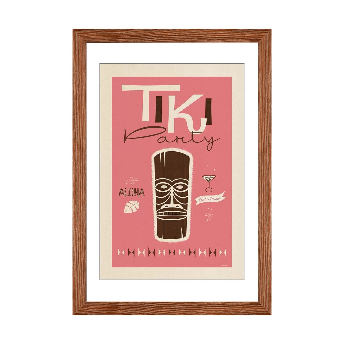 iCanvas "Tiki Party" by Misteratomic