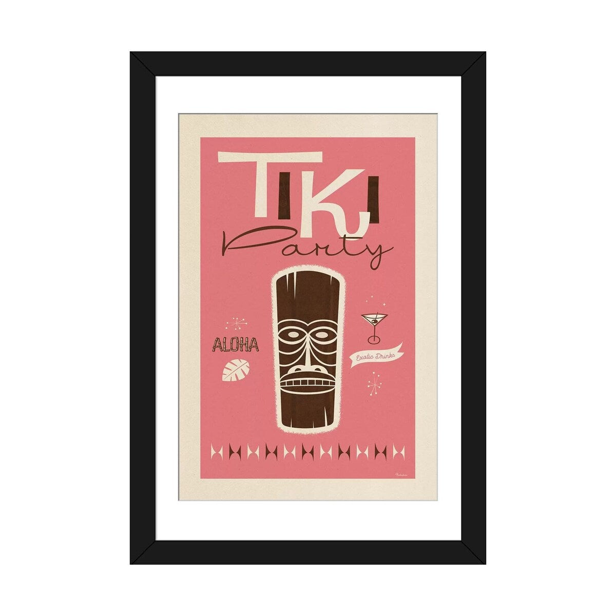 iCanvas "Tiki Party" by Misteratomic