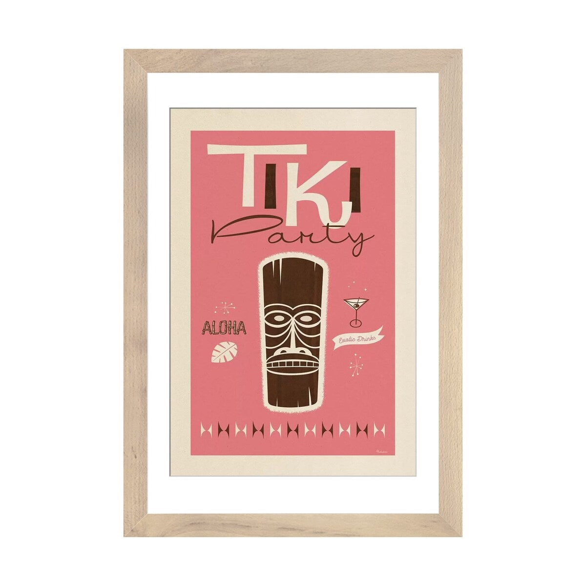 iCanvas "Tiki Party" by Misteratomic