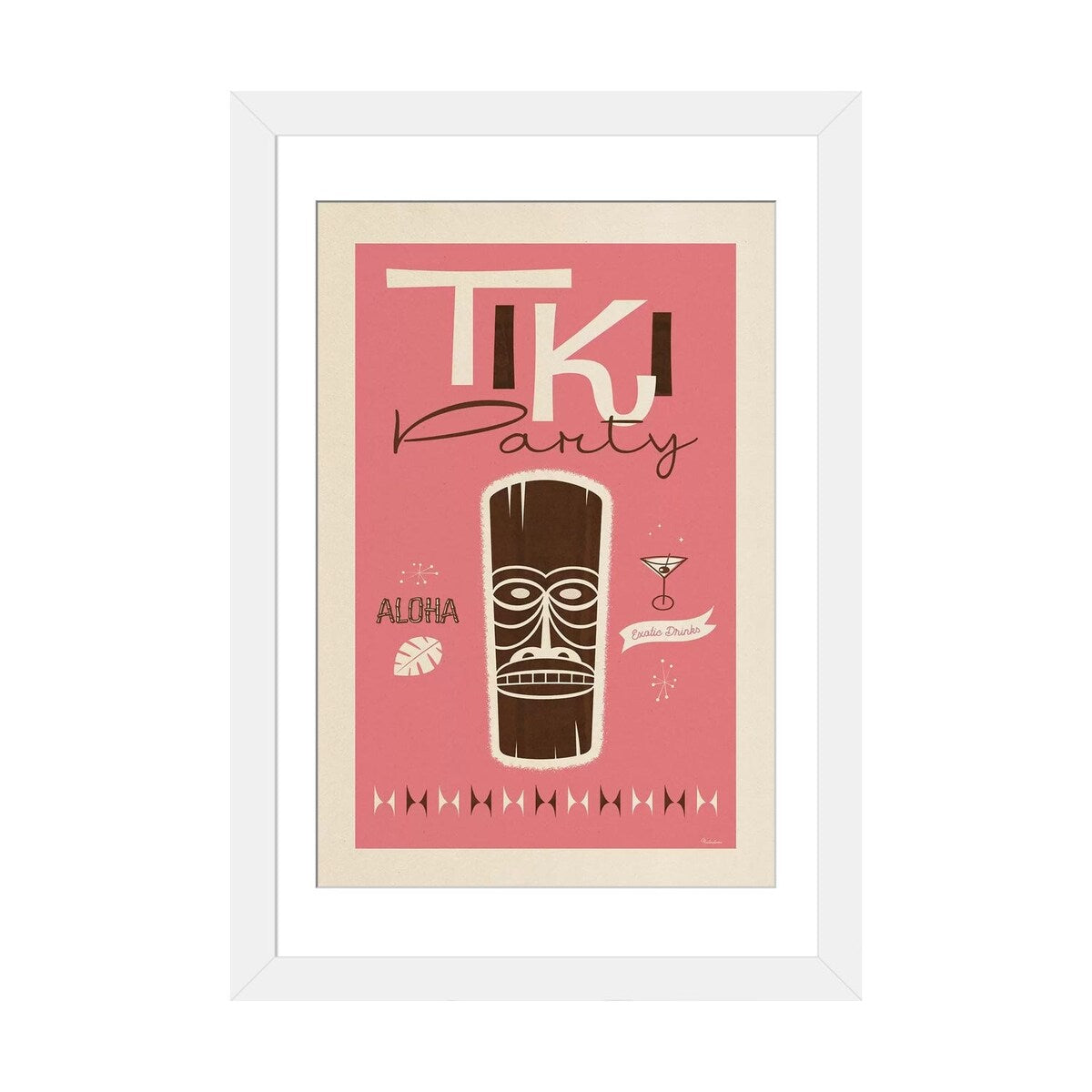 iCanvas "Tiki Party" by Misteratomic