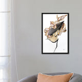 iCanvas "Tilted Rose" by Samuel Harrison Framed Canvas Print