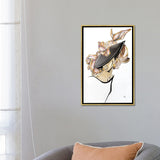 iCanvas "Tilted Rose" by Samuel Harrison Framed Canvas Print