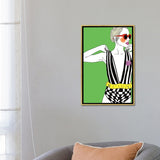 iCanvas "To Tight And Too Overdressed" by Ana Sneeringer Framed Canvas Print