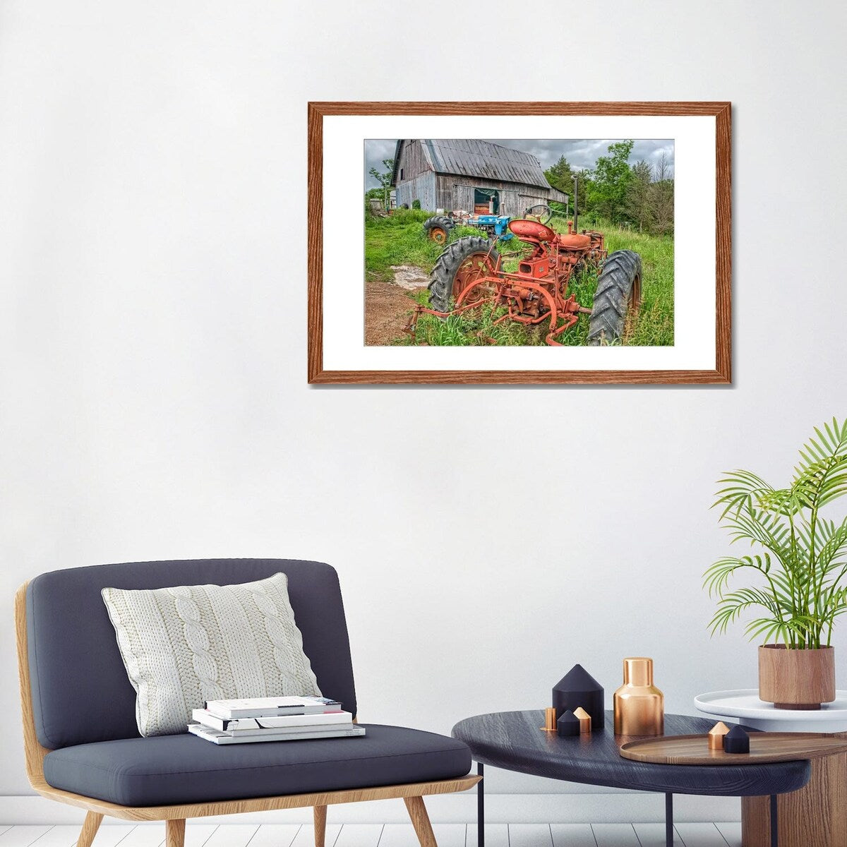 iCanvas "Tractors in Weeds" by Bob Rouse