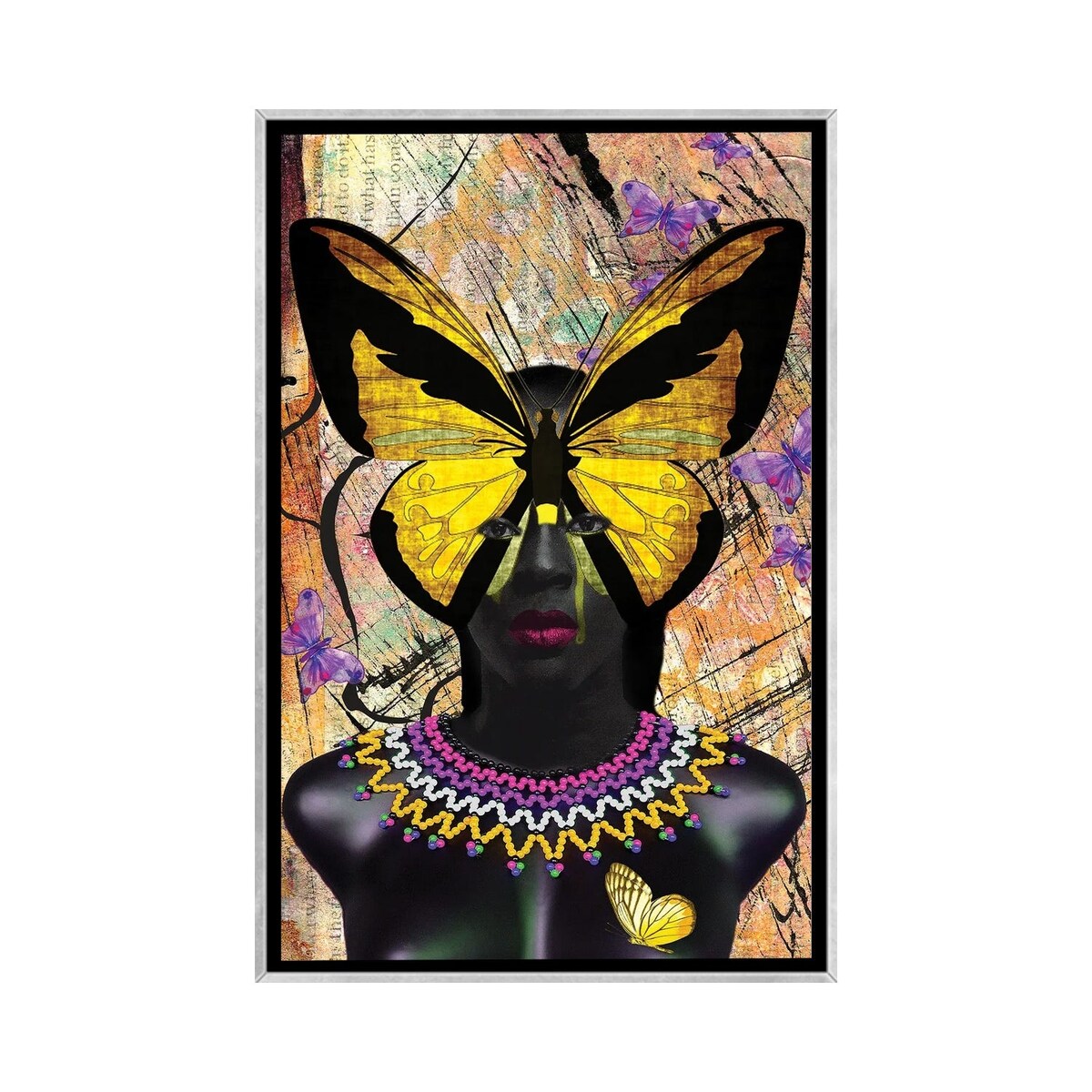 iCanvas "Transformation I" by Yvonne Coleman Burney Framed