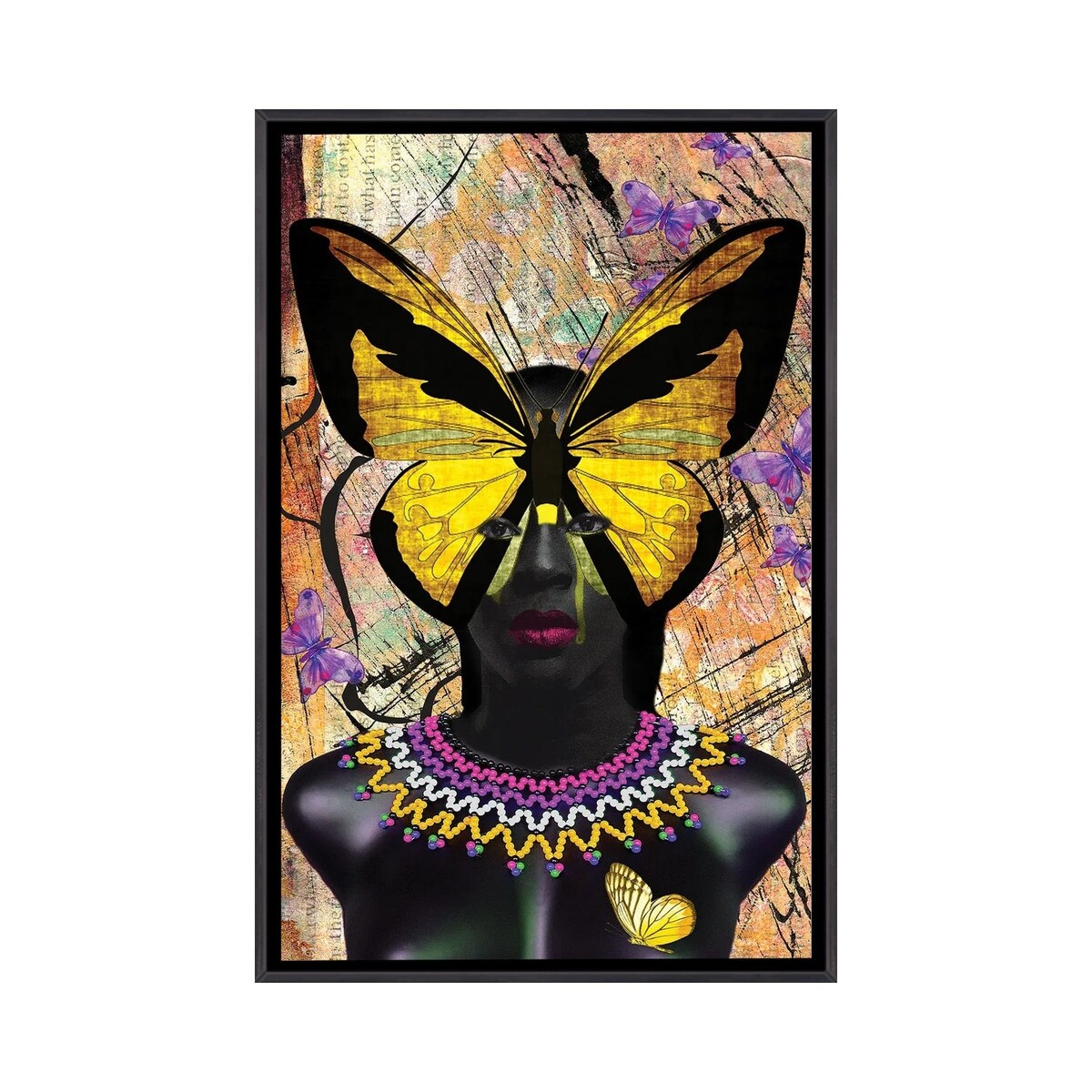 iCanvas "Transformation I" by Yvonne Coleman Burney Framed