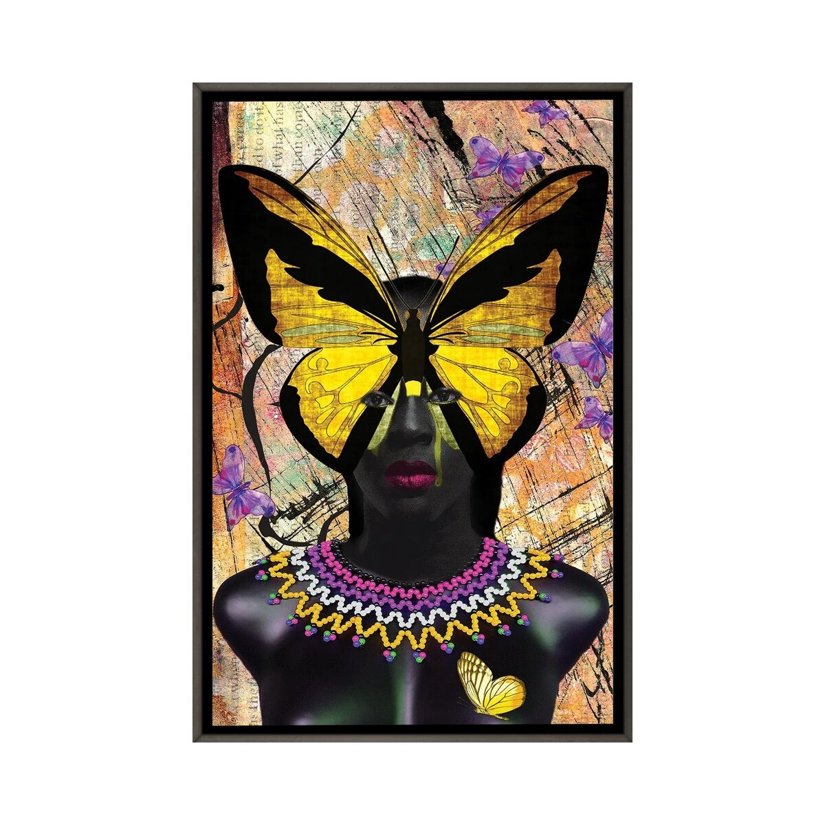 iCanvas "Transformation I" by Yvonne Coleman Burney Framed
