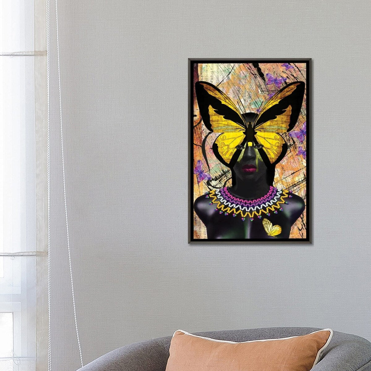 iCanvas "Transformation I" by Yvonne Coleman Burney Framed