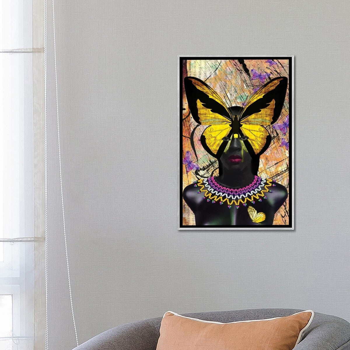 iCanvas "Transformation I" by Yvonne Coleman Burney Framed