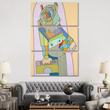 iCanvas "Travelling On" by Ruchell Alexander 3-Piece Canvas Wall Art Set