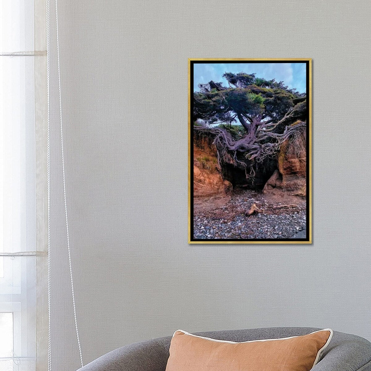 iCanvas "Tree Of Life" by Jitabebe Framed Canvas Print