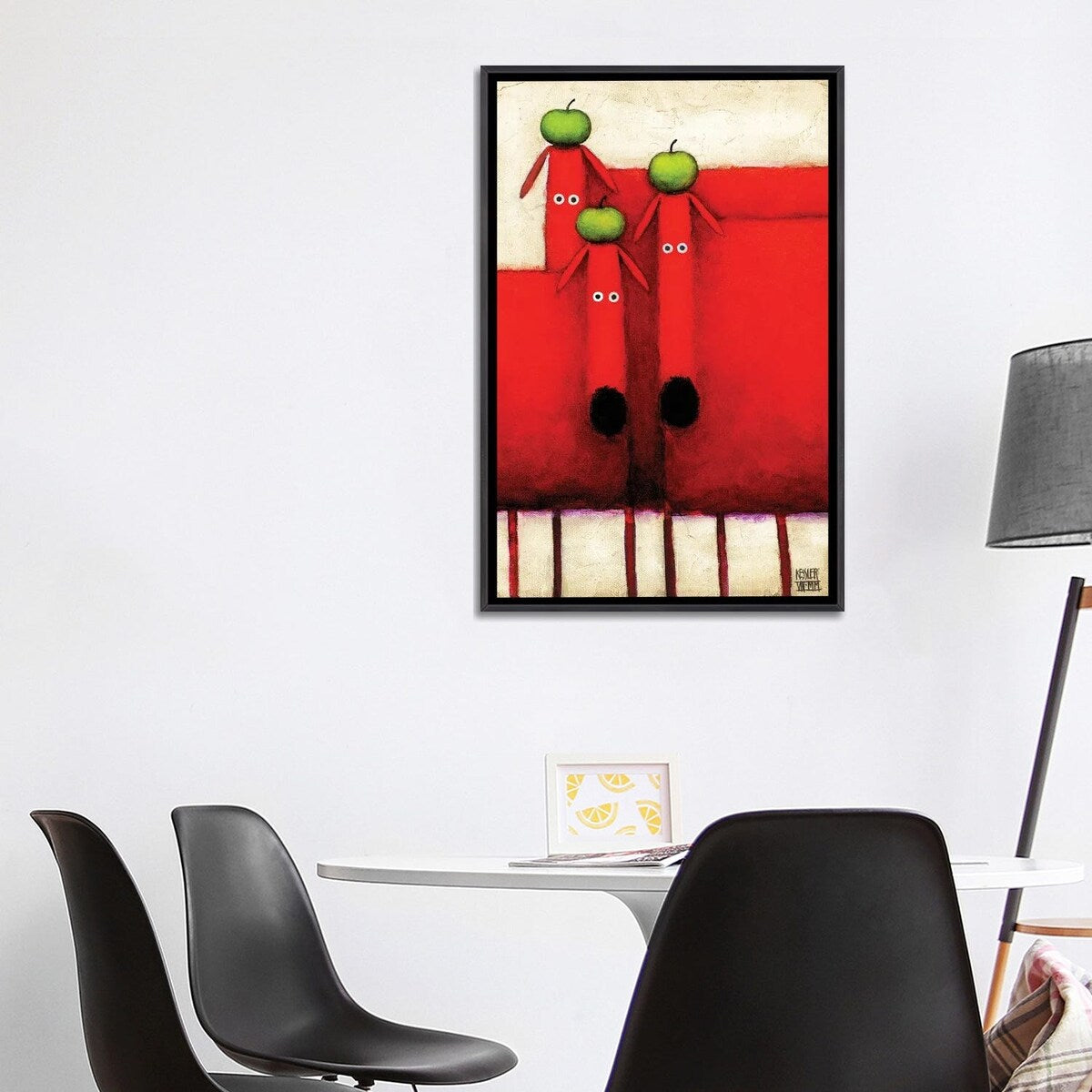 iCanvas "Tres Amigos Art" by Daniel Patrick Kessler Framed