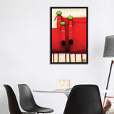 iCanvas "Tres Amigos Art" by Daniel Patrick Kessler Framed