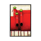 iCanvas "Tres Amigos Art" by Daniel Patrick Kessler Framed