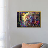 iCanvas "Twilight Marketplace" by Rose Khan Framed Canvas Print