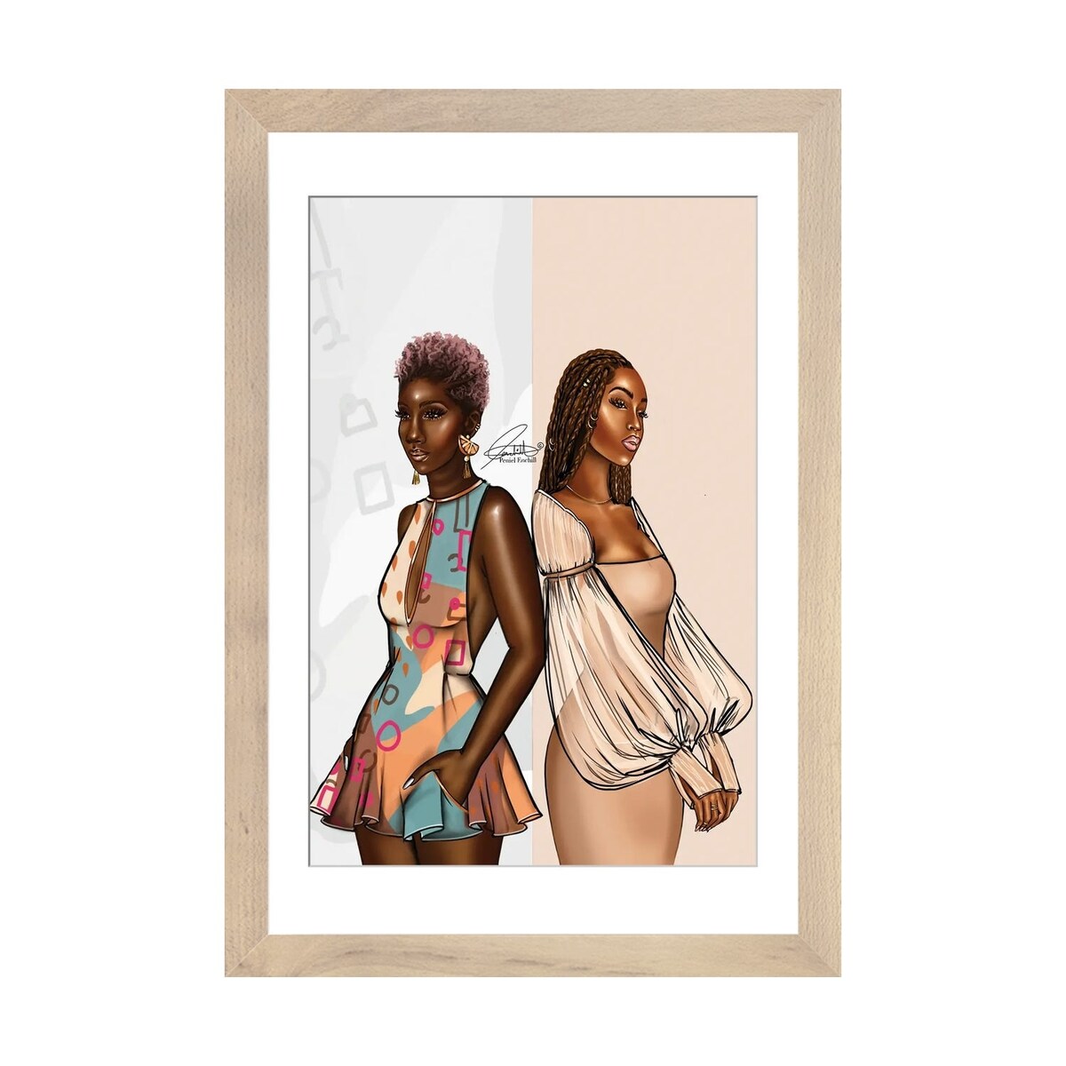iCanvas "Two-Tone" by Peniel Enchill