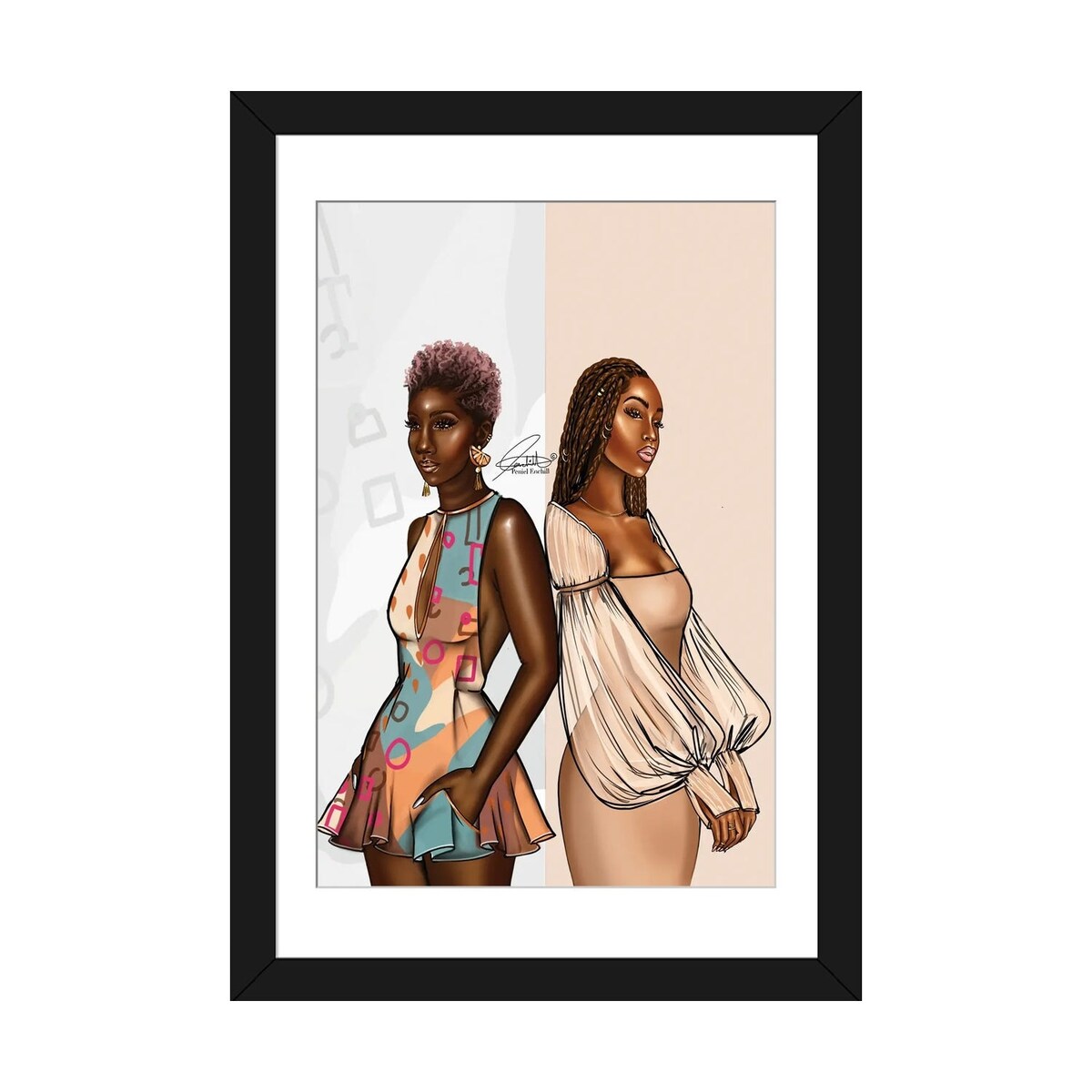 iCanvas "Two-Tone" by Peniel Enchill