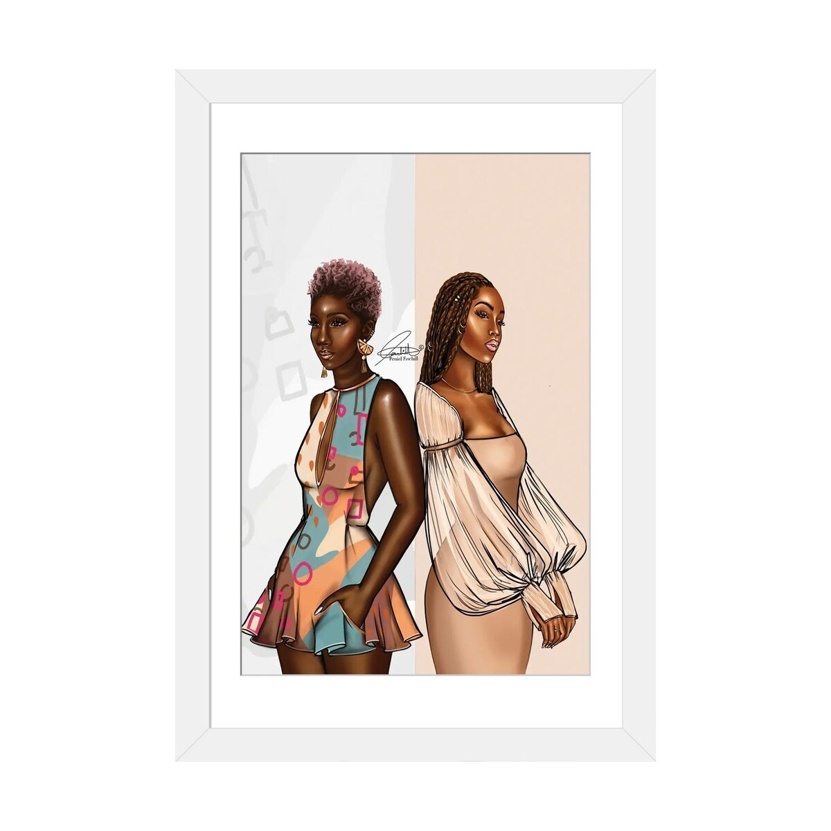 iCanvas "Two-Tone" by Peniel Enchill