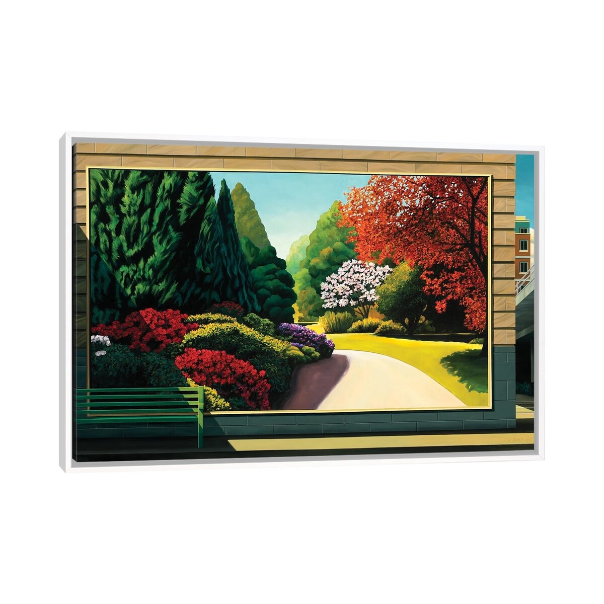 iCanvas "Urban Escape" by Ross Jones Framed