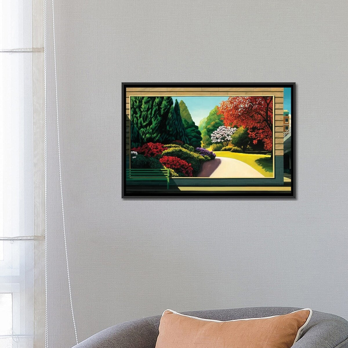 iCanvas "Urban Escape" by Ross Jones Framed