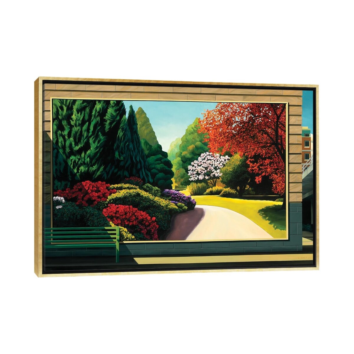 iCanvas "Urban Escape" by Ross Jones Framed