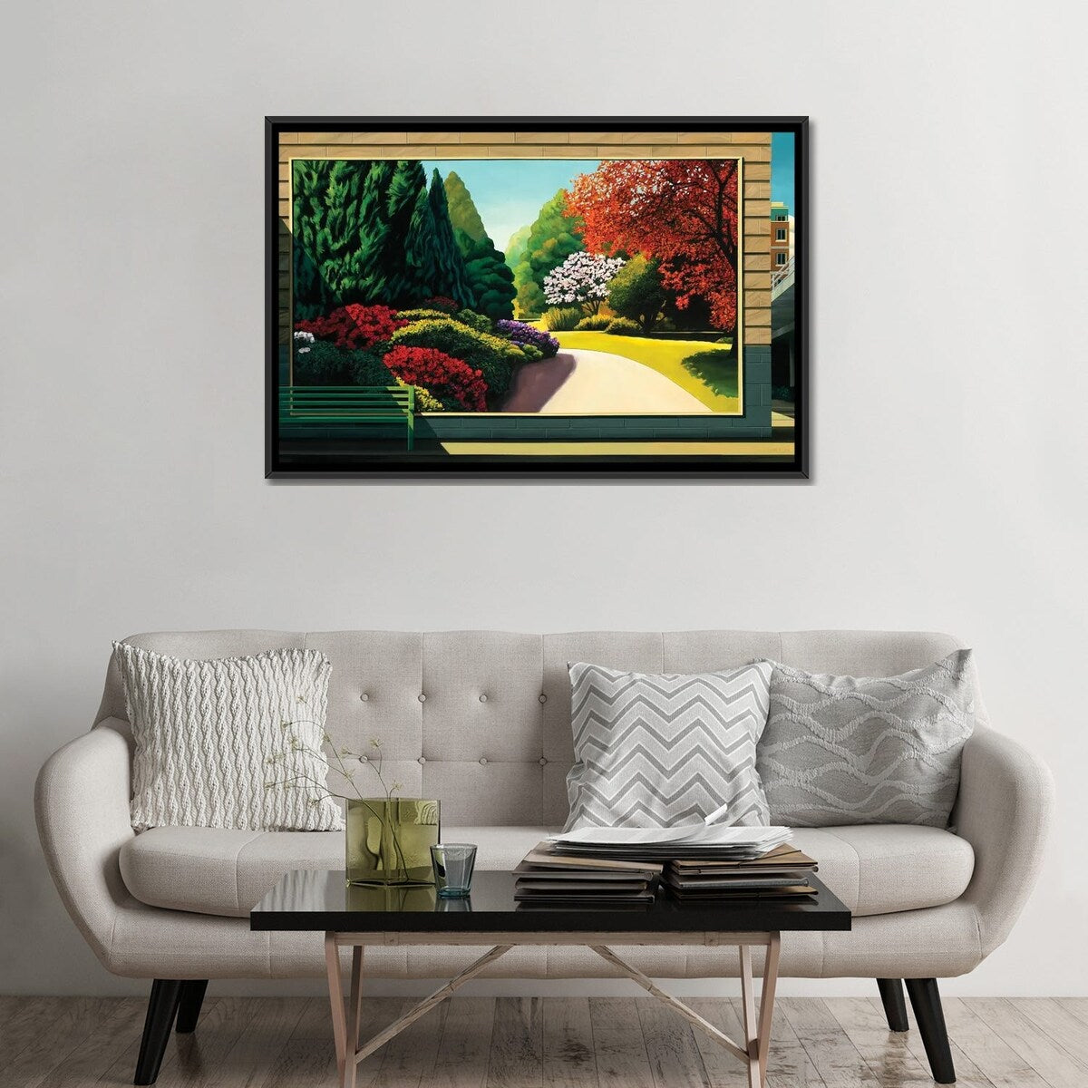 iCanvas "Urban Escape" by Ross Jones Framed
