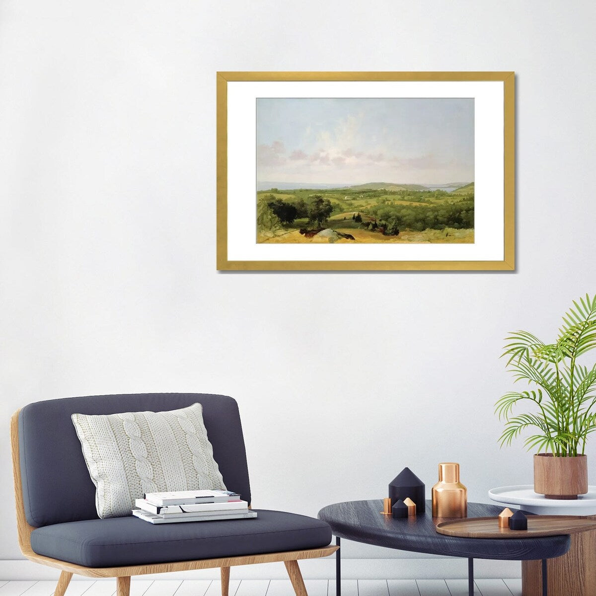 iCanvas "View of Narragansett Bay, Near Warwick, Rhode Island " by David Johnson