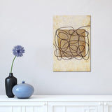iCanvas "Vintage Line Art" by Bona Fidesa Canvas Print