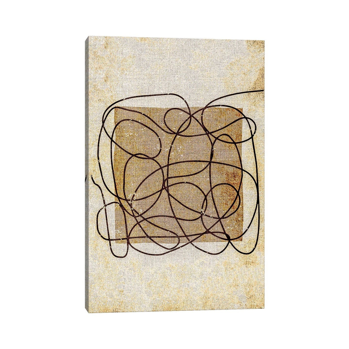 iCanvas "Vintage Line Art" by Bona Fidesa Canvas Print