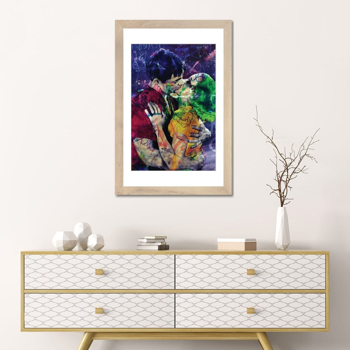 iCanvas "Vintage Romance XI" by Brysemal