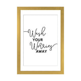 iCanvas "Wash Your Worries Away" by Alchera Design Posters