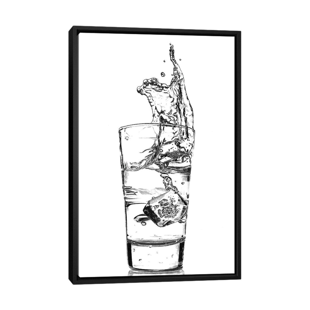 iCanvas "Water Splash" by Paul Stowe Framed