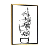 iCanvas "Water Splash" by Paul Stowe Framed