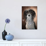 iCanvas "Wet Dog" by Kyra Wilson Canvas Print